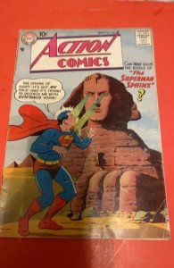 Action Comics #240 (1958) the Superman sphinx