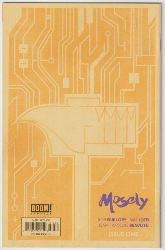 Mosely #1 (Jan 2023, BOOM!), MT condition (9.9)