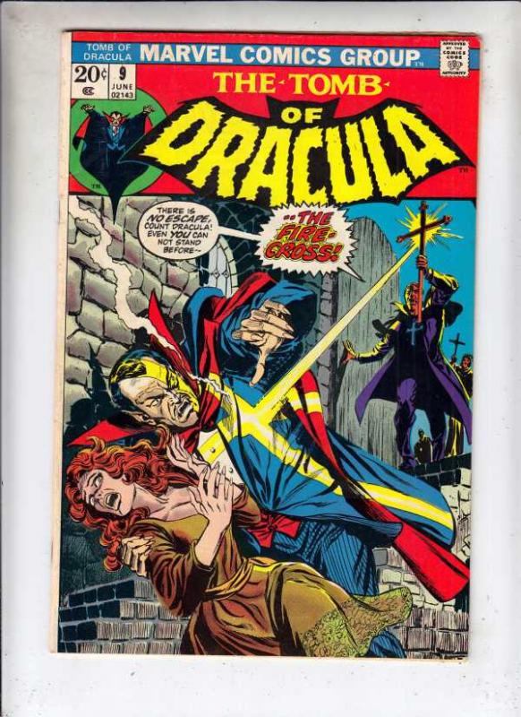 Tomb of Dracula #9 (Jun-73) FN+ Mid-High-Grade Dracula