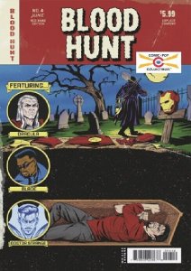 (2024) BLOOD HUNT RED BAND #4 BETSY COLA 1:25 EC Homage Bloody Variant Cover!