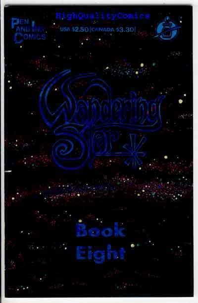 WANDERING STAR #8, NM, Teri Wood, Pen&Ink, 1993, more indies in our store