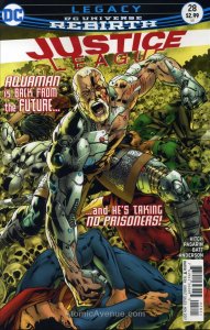 Justice League (3rd Series) #28 VF/NM ; DC | Rebirth Bryan Hitch Legacy