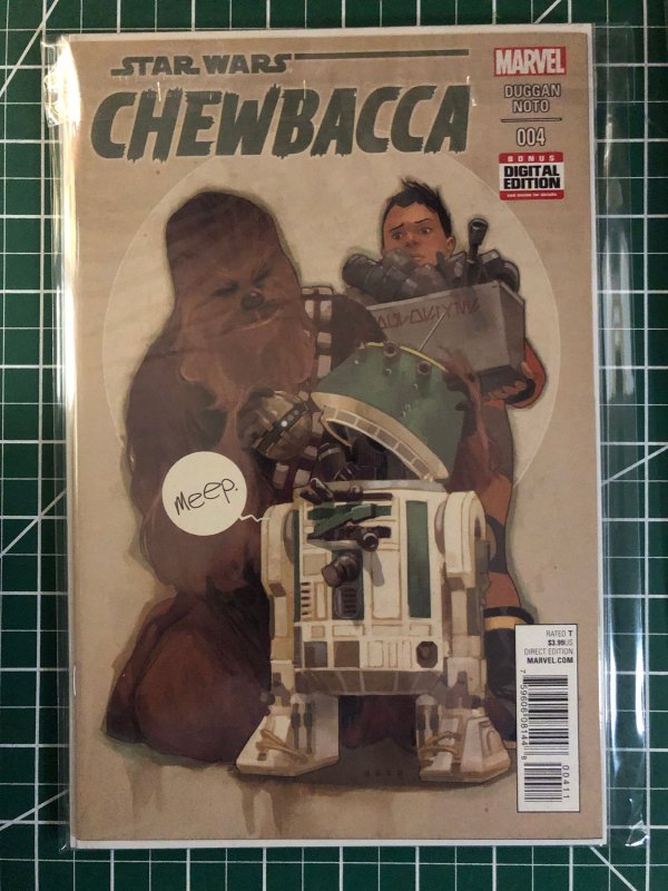 Star Wars: Chewbacca #1, 2, 3, 4 DarkHorse (2000) and 1, 2, 3, 4 Marvel (2015)