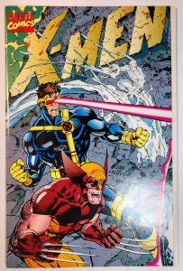 X-Men #1 (9.2, 1991) Gatefold Cover, 1st team app Gold, Blue & Acolytes