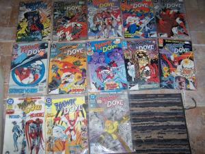 HAWK & DOVE lot of 13 comics  # 2 3 4 6 7 10 23 25 26 27 28 + annual titans west