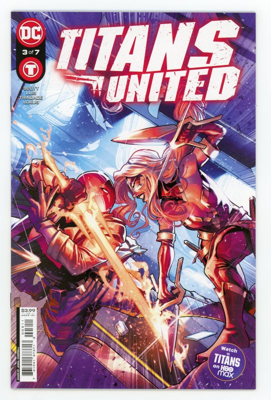 Titans United #1,2,3,4,5,6,7 1-7 Superboy Starfire Nightwing NM