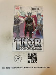 Thor God Of Thunder #1 NM 1st Print Variant Marvel Comic Book Esad Ribic 19 SM16