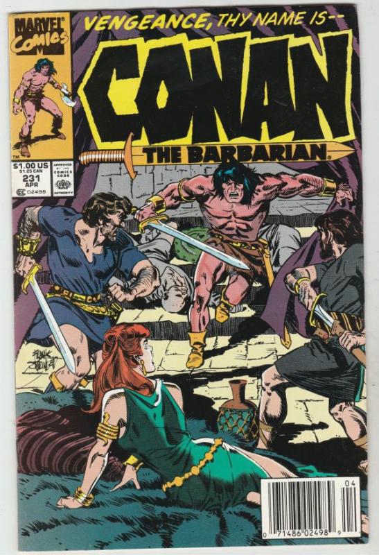 Conan the Barbarian #231 (Apr-90) NM- High-Grade Conan the Barbarian