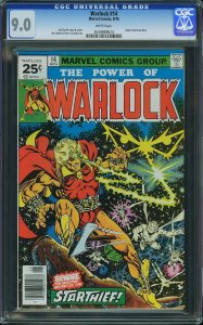 Warlock #14 (1976) CGC 9.0 VFNM