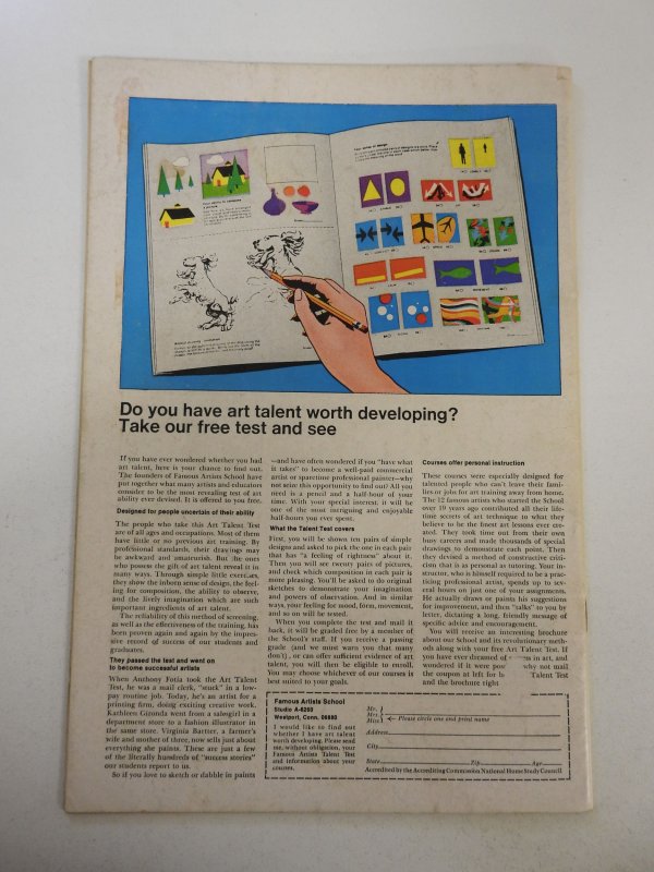 The Silver Surfer #12 (1970) VG Condition moisture stain, tape pull bc