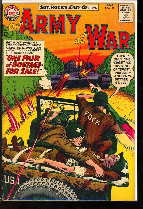 Our Army at War #131 (1963)