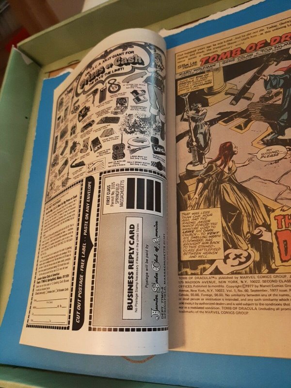 THE TOMB OF DRACULA #60. SUPER CONDITION!  SEE PICS .