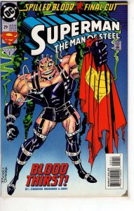 Superman: The Man of Steel #29 [GOOD]