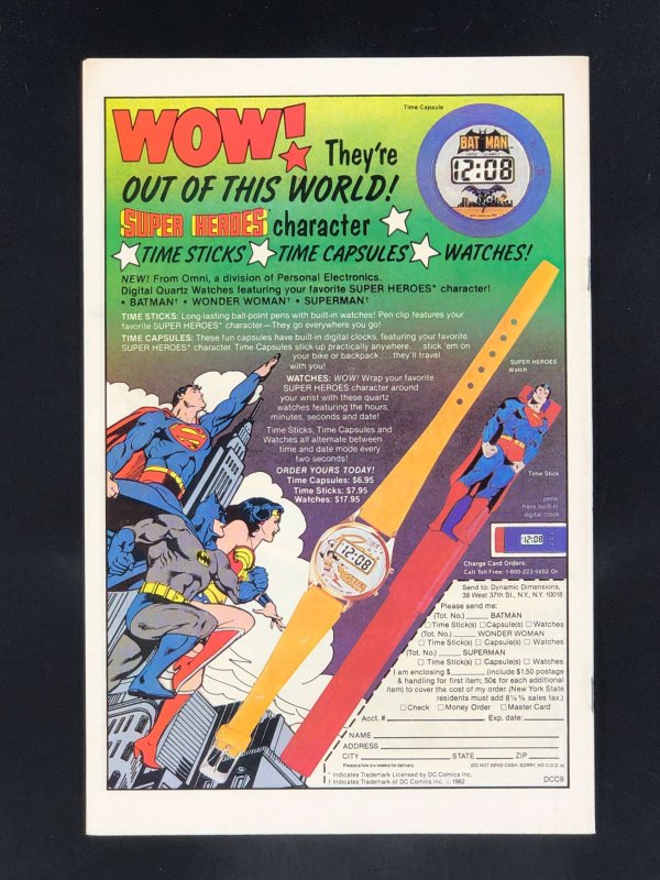 The Saga of Swamp Thing #8 (1982)