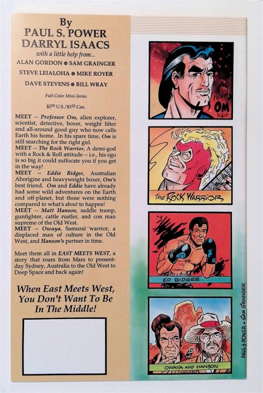 East Meets West #1 (April 1990, Innovation) VF/NM