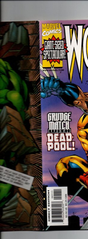 Wolverine Annual '99 - Deadpool vs Wolverine - 1999 - NM