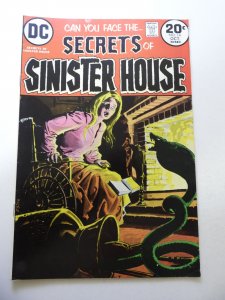 Secrets of Sinister House #14 (1973) FN Condition MJ Insert intact