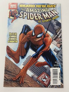 Amazing Spider-Man #546 Brand New Day 1st App Mr. Jackpot Mr. Negative MARVEL NM