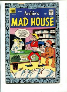ARCHIES MAD HOUSE #49 (4.5) GOOD GUY SECTION! 1966!
