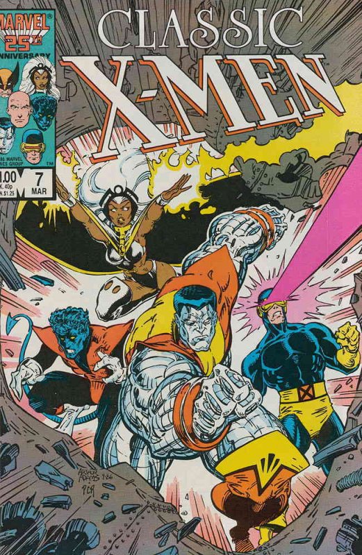 Classic X-Men #7 FN ; Marvel | Art Adams 99
