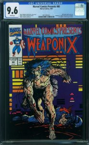 Marvel Comics Presents #80 (1991) CGC 9.6 NM+