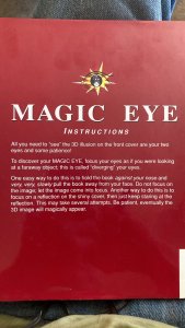 Magic eye, 3-D illusion book,1994