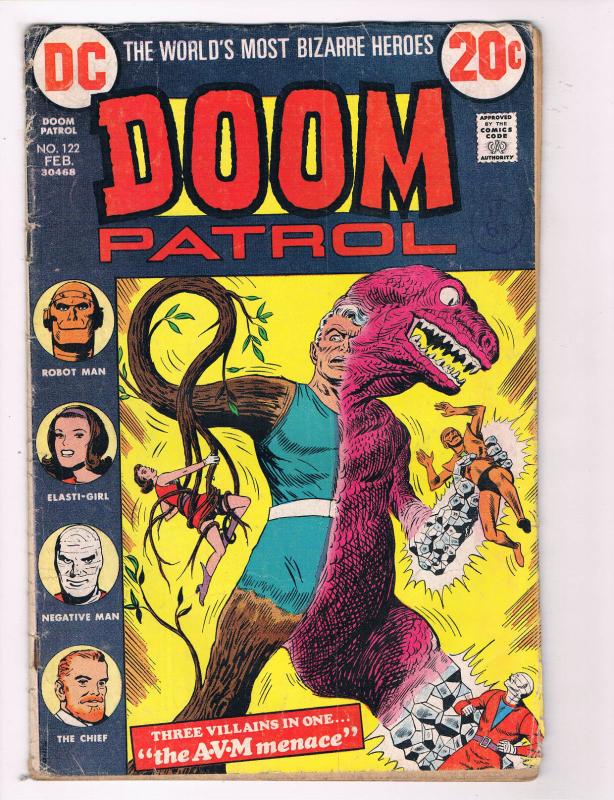 Doom Patrol #122 FN/VF DC Comics Comic Book DE28