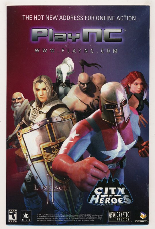 City of Heroes (2004 Blue King) #11 NM