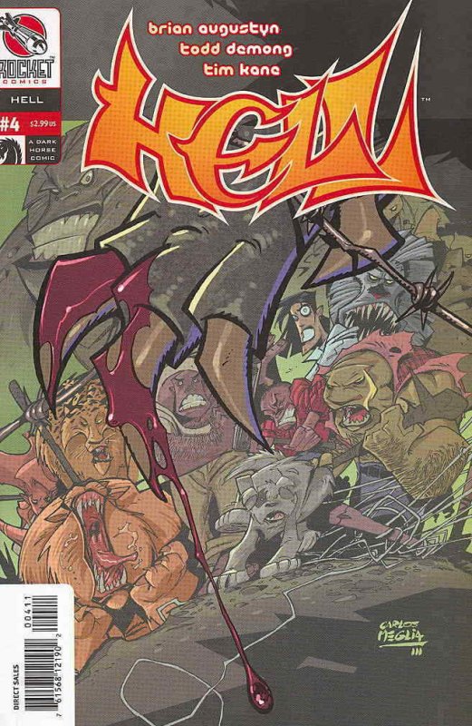 Hell #4 VF/NM; Dark Horse | save on shipping - details inside