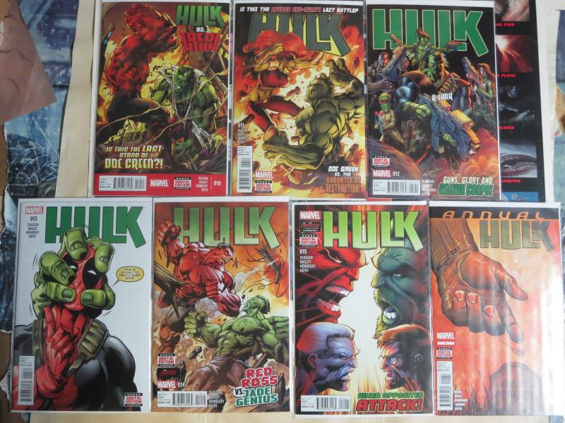 Hulk (Marvel Now!) #2-15, Annual 1 Mark Waid Bagley vs Avengers X-Men Everyone