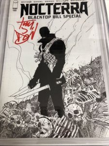 Nocterra Blacktop Bill Special (2022) # nn (CGC 9.8 SS) Signed Tony Daniels