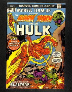 Marvel Team-up #18 Human Torch Incredible Hulk!