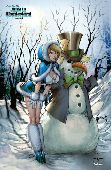 Grimm Fairy Tales :ALICE IN WONDERLAND #3 ZENESCOPE EXCLUSIVE COVER NM.