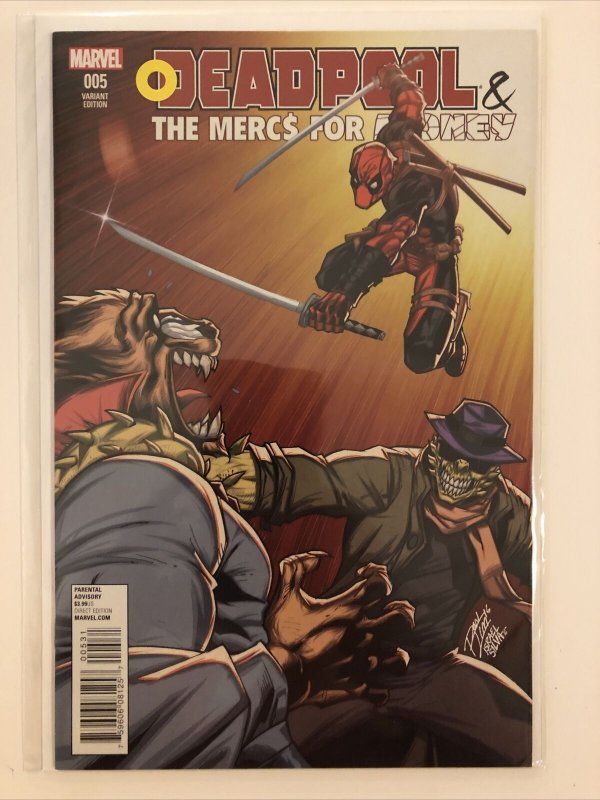 Deadpool and the Mercs for Money  Variants #1-5 (Marvel, 2016)