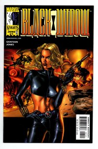 Black Widow #1 Variant - 1st app Yelena Belova -KEY - Marvel Knights - 1999 - NM