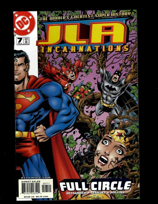 10 Comics JLA Foreign Bodies 1 Gatekeeper 1 2 Incarnations 1 2 3 4 5 6 7 GK26 