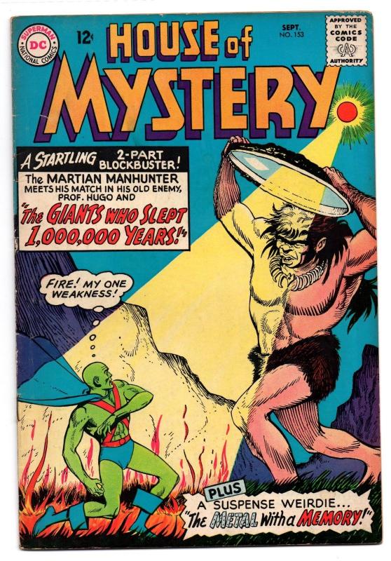 House of Mystery #153 (Sep 1965, DC) - Very Good