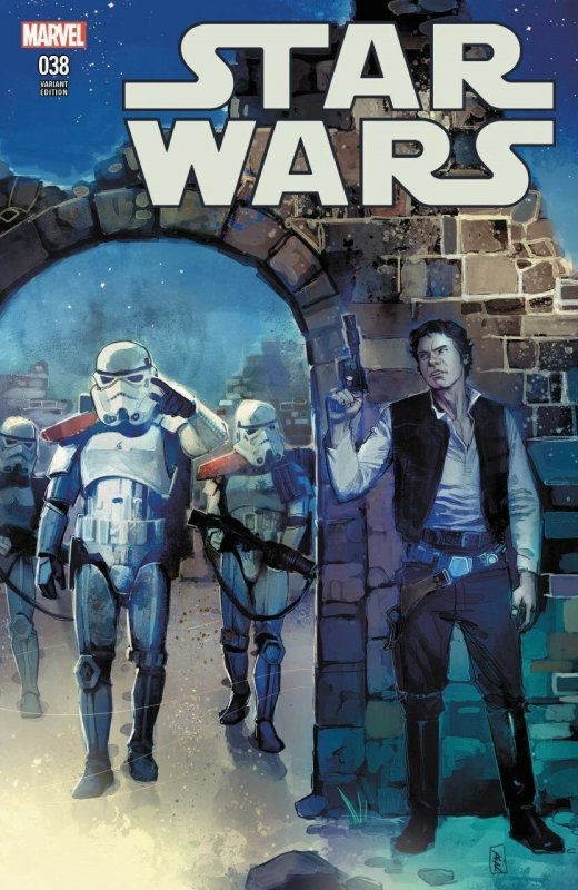 Star Wars #38 Solo Ebay Exclusive Jesse James Comics Marvel Comic Book Variant