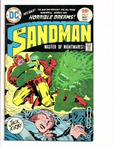 Sandman #2 (Apr-May 1975) DC, Fine/Very Fine 