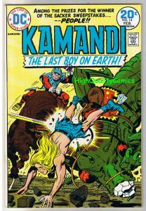 KAMANDI #14, VF-, Jack Kirby, Last Boy on Earth, 1972, more in store