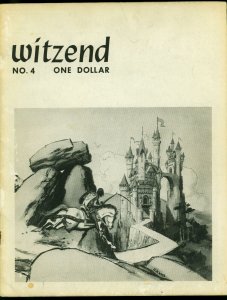 Witzend #4 1967- Wally Wood Pro fanzine- Ditko- Frazetta- Grass Green VG