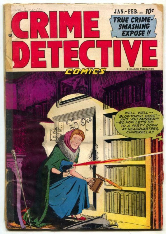 Crime Detective Vol. 2 #12-DEVIL'S ISLAND-Blowtorch cover G 