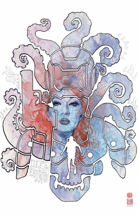 Deep Beyond #1 DAVID MACK COVERS SET W/MATCHING NUMBERED COA IMAGE COMICS NM.