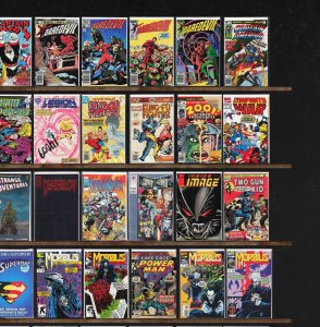 Huge Lot 150+ Comics with Captain America, Action Comics, Daredevil & More!