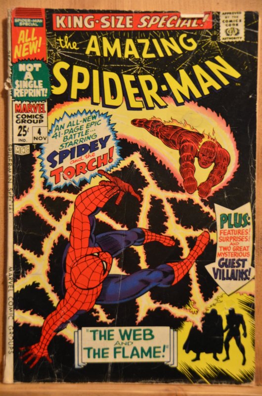 The Amazing Spider-Man Annual #4 (1967) G+