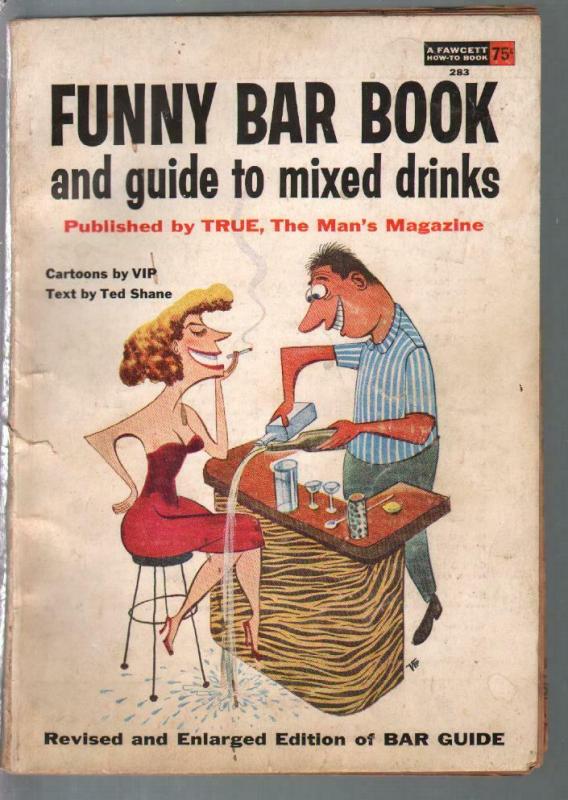 Funny Bar Book #283 1955-Virgil I Pratch-Ted Shane text-VG-