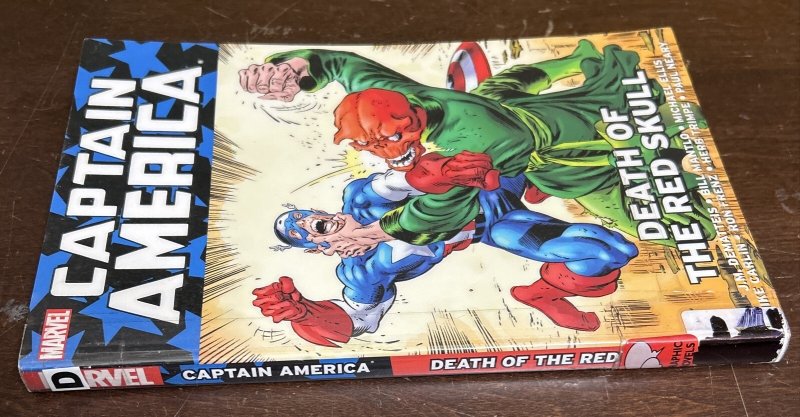 Captain America Death of the Red Skull TPB EX-LIBRARY READER COPY