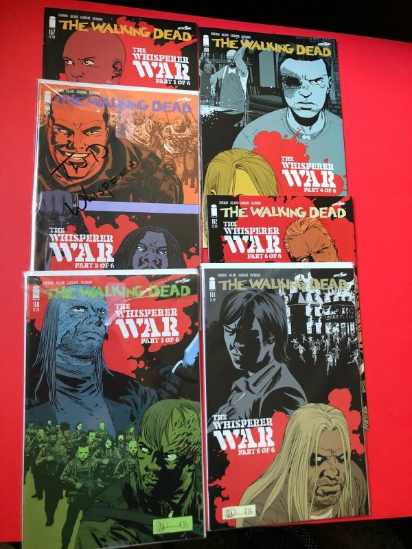 THE WALKING DEAD: THE WHISPERER WAR V1 #'s 1-6 IMAGE / NM CONDITION