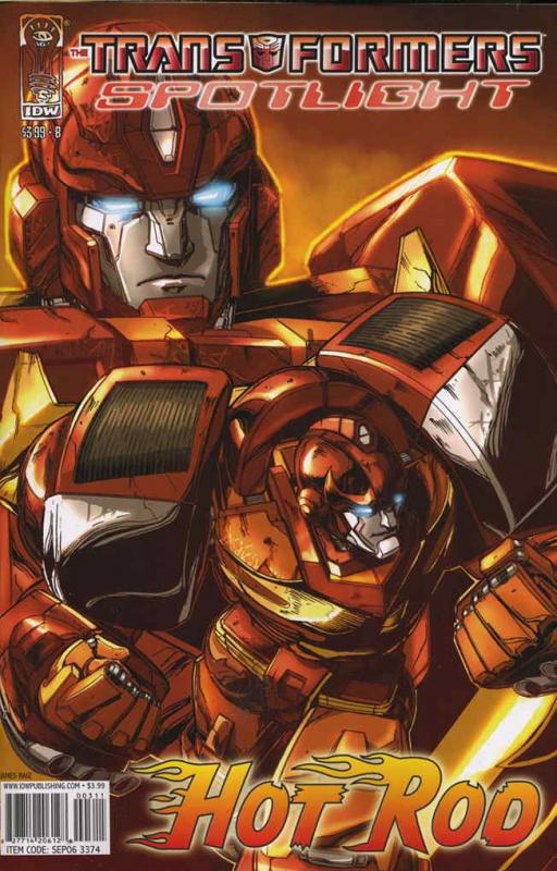 Transformers, La: #3B Spotlight Muy Fino/casi Nuevo; IDW | ahorra en tus envíos-detalles dentro 