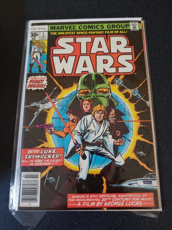 ​STAR WARS #1 FINE+ BRONZE AGE CLASSIC HARD TO FIND